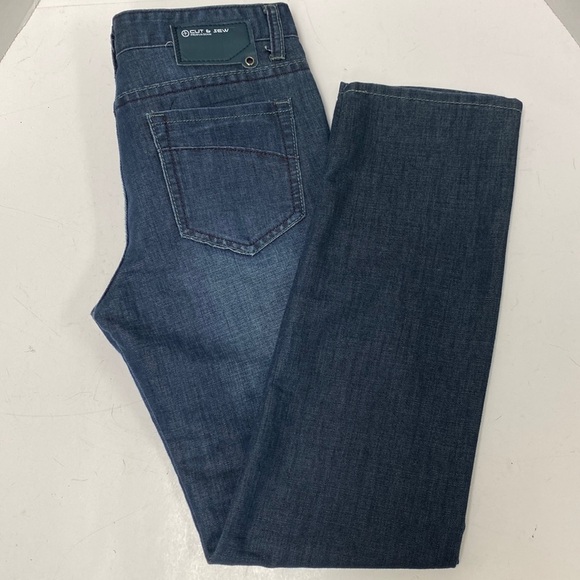 Cut & Sew Premium Denim Jeans - Picture 1 of 9